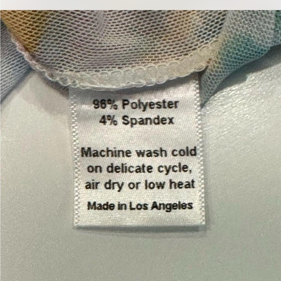 RESA Multicolor Floral Tie Top - Picture 3 of 4